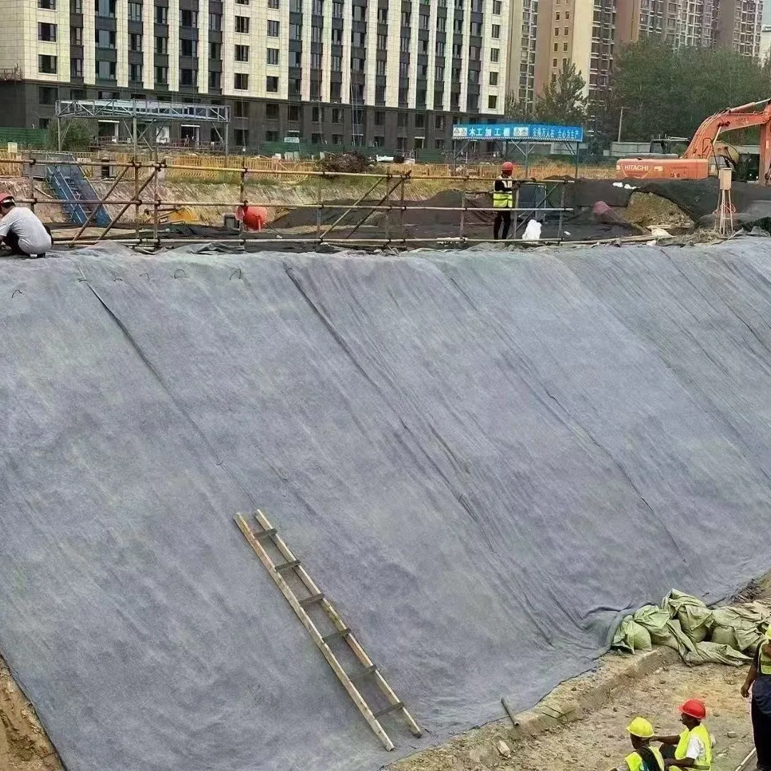 Manta de hormigón para protección de pendientes