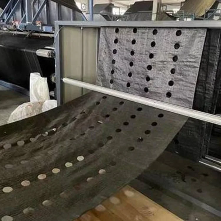 Perforated Weed Control Fabric