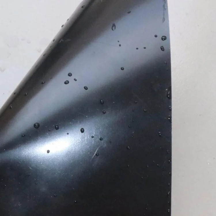 Geomembrana para estanques de tratamiento de aguas residuales